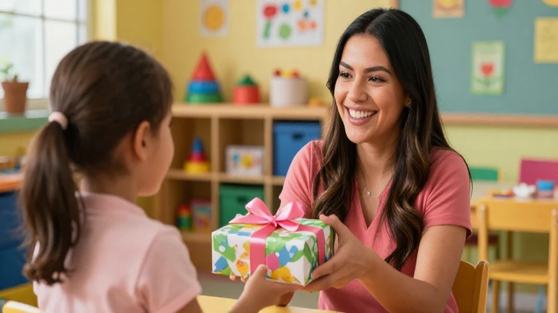 Beneficios de regalar tarjetas a la maestra
