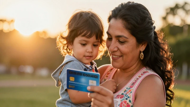Tarjetas de apoyo para madre soltera