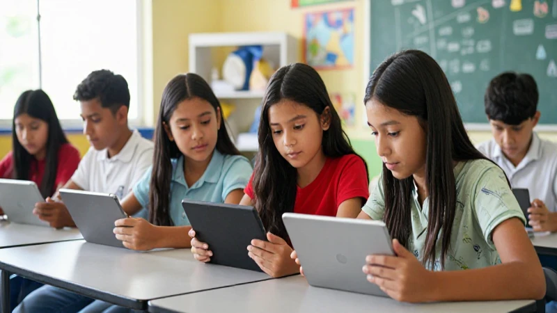 Adolescentes mexicanos colaboran con tecnología en clases