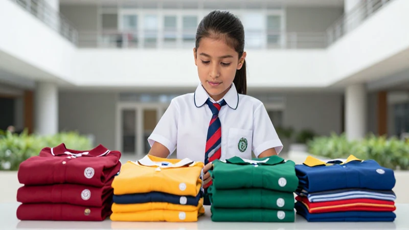 Compra uniformes escolares vibrantes y modernos