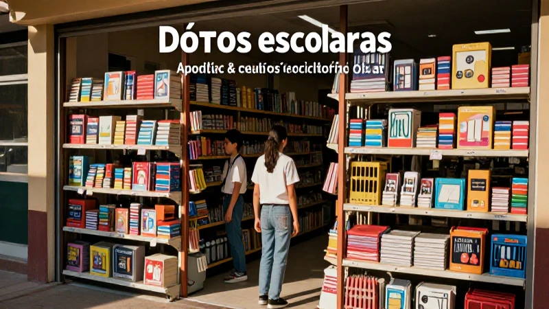 Ventajas de comprar útiles escolares locales