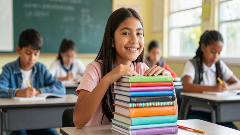 Retrato vibrante de estudiante mexicano feliz
