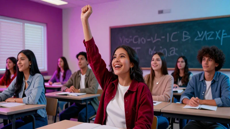 Estudiante mexicano triunfa en aula moderna
