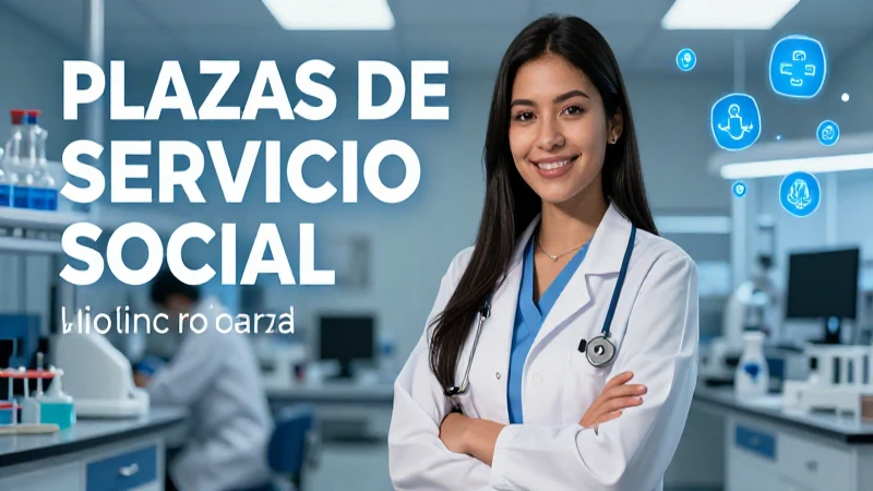 Oportunidades de servicio social médico