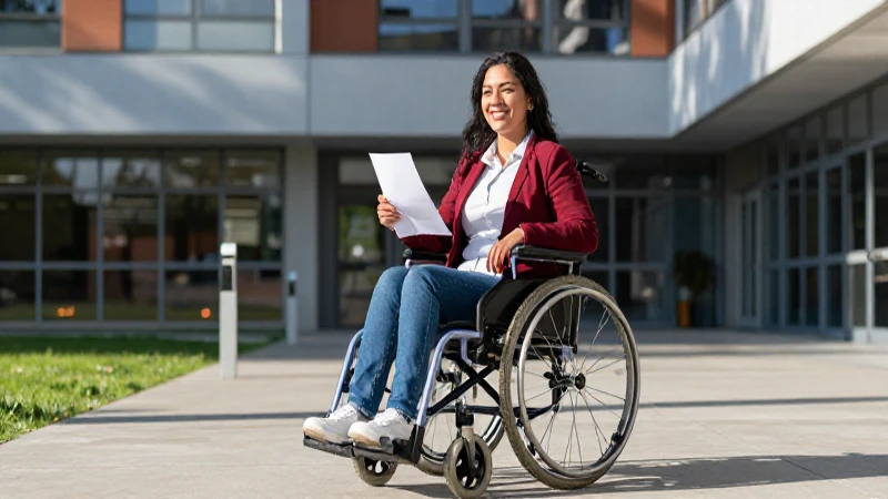 Becas de bienestar para estudiantes con discapacidad