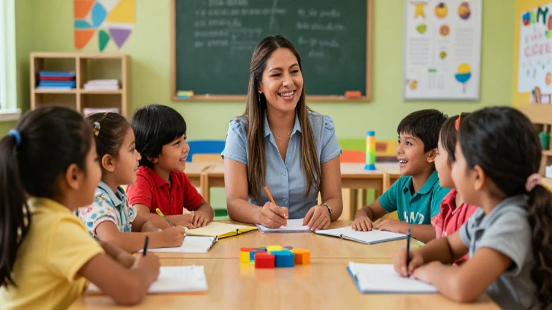 Alegría mexicana en un moderno aula