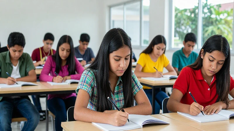 Estudiantes mexicanos aprenden con éxito en campus moderno