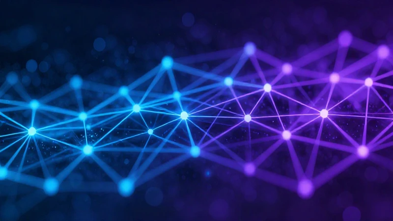 Mapa digital ciber-futurista vibrante