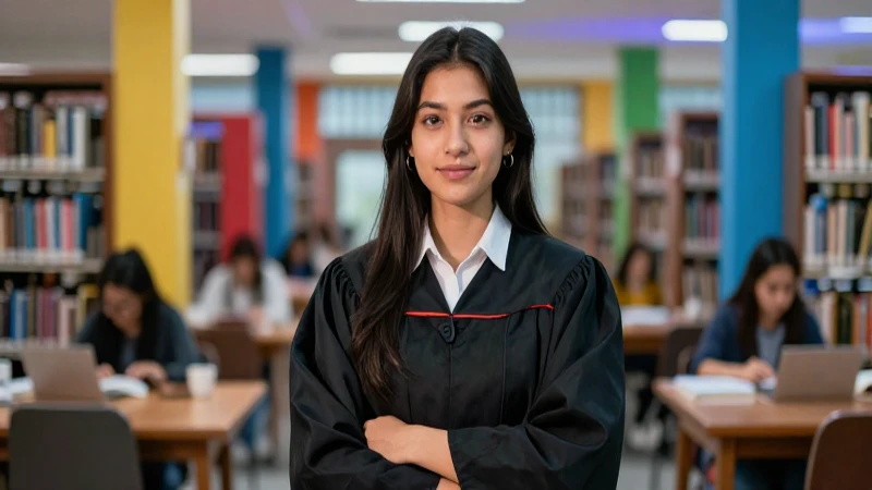 Cuáles son los requisitos y beneficios de las becas y créditos educativos 2 Estudiante mexicano confiado en biblioteca profesional