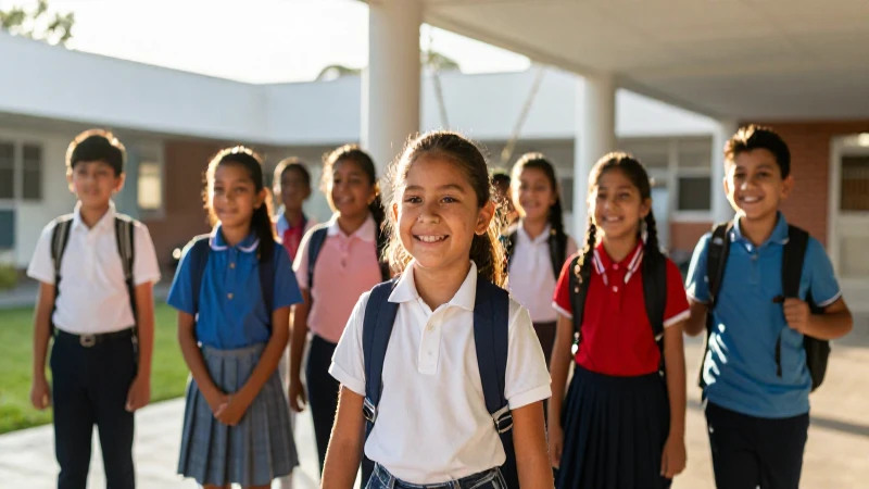 Estudiantes mexicanos celebrando el éxito educativo en un campus moderno