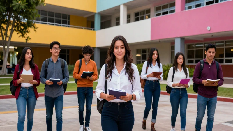 Estudiantes mexicanos inspiran con éxito en campus moderno