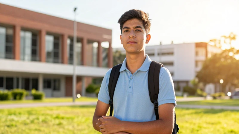 Joven estudiante mexicano busca éxito