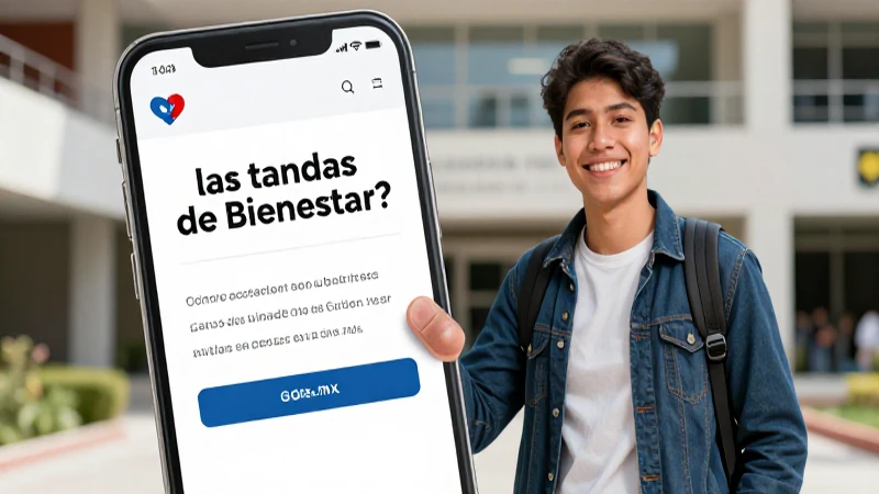 Inscríbete a las tandas de bienestar en gob.mx