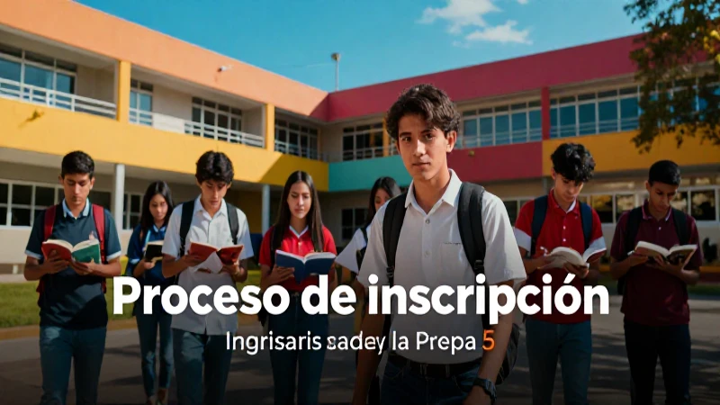 Requisitos e inscripción a Prepa 5