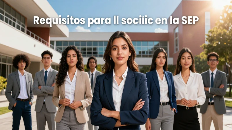 Requisitos de servicio social en la SEP