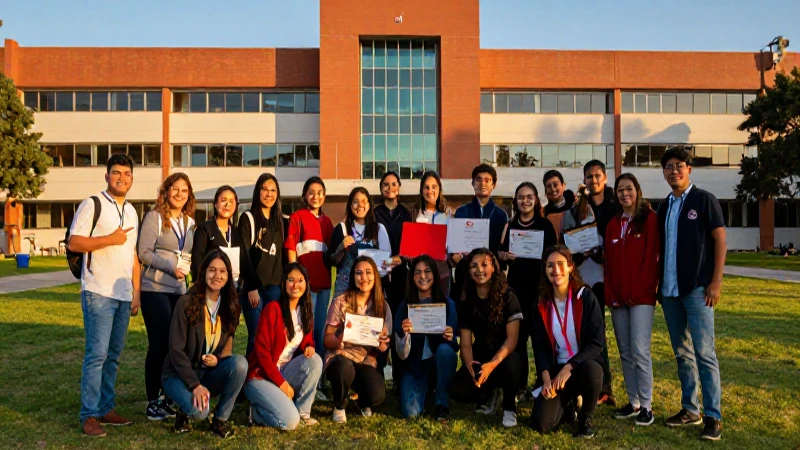 SECTEI: Campus moderno celebra el éxito estudiantil