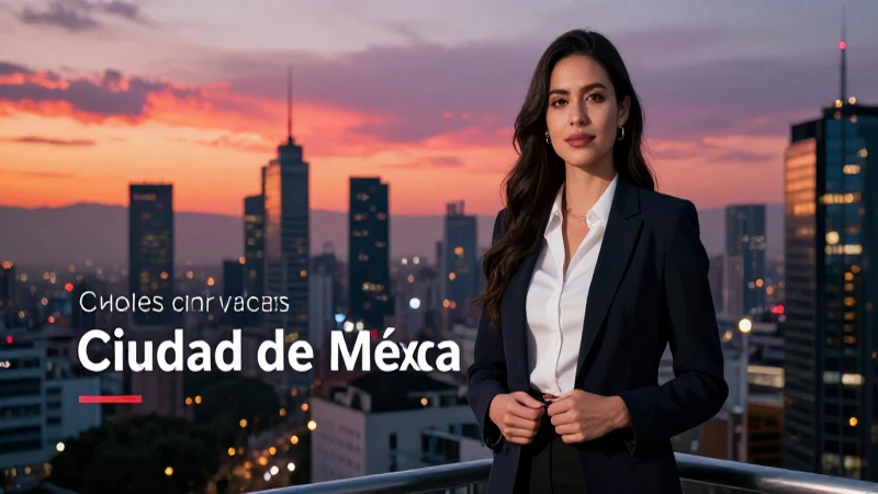 Mejores empleos en CDMX para jóvenes ambiciosos