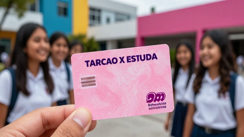 Estudiantes solicitan tarjeta rosa para beneficios sociales