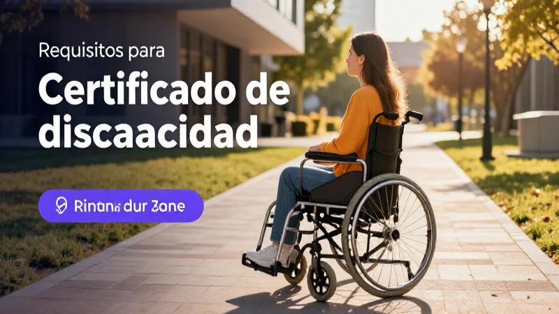 Requisitos y recursos para personas con discapacidad