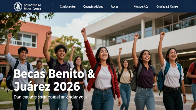 Estudiantes mexicanos celebrando éxito en campus moderno