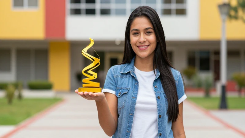 Estudiante mexicano con camino de oportunidad dorada