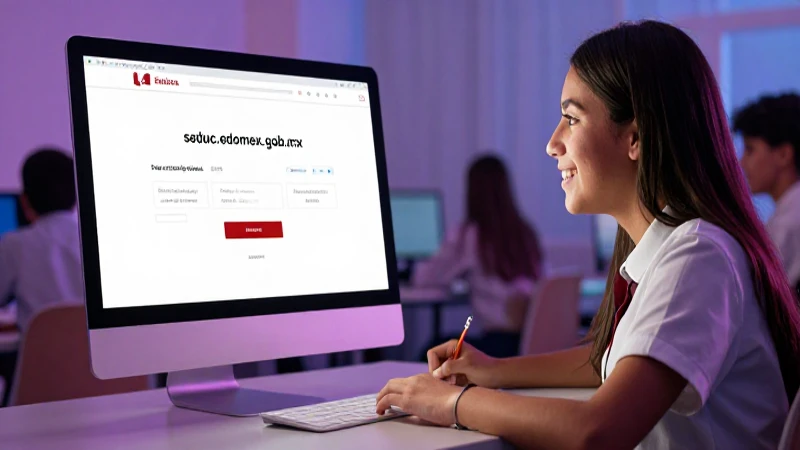 Accede a los servicios de la SEDUC Edomex en línea