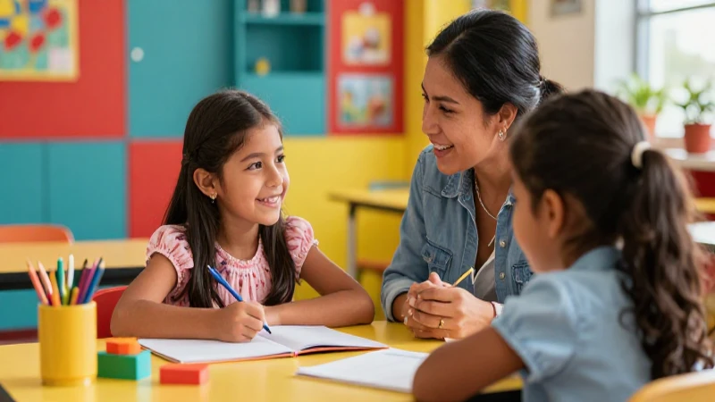 Clase mexicana vibrante y moderna con tutor