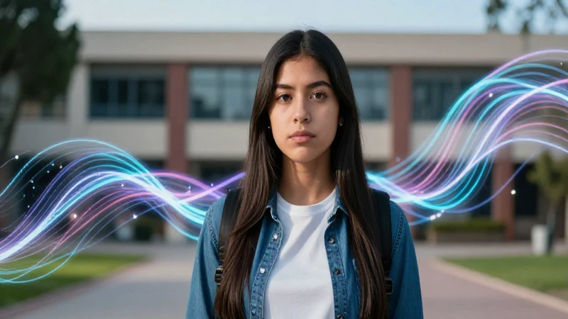 Retrato profesional de estudiante mexicano