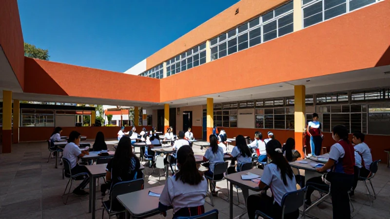 Secundaria Flores Magón: entorno moderno y éxito