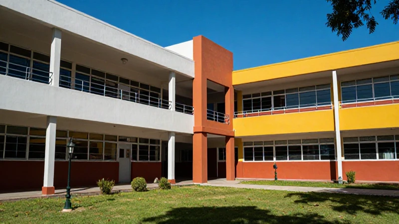 Secundaria Leona Vicario, campus moderno y dramático