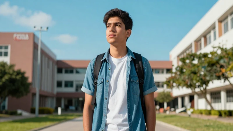 Estudiante mexicano ve un futuro brillante