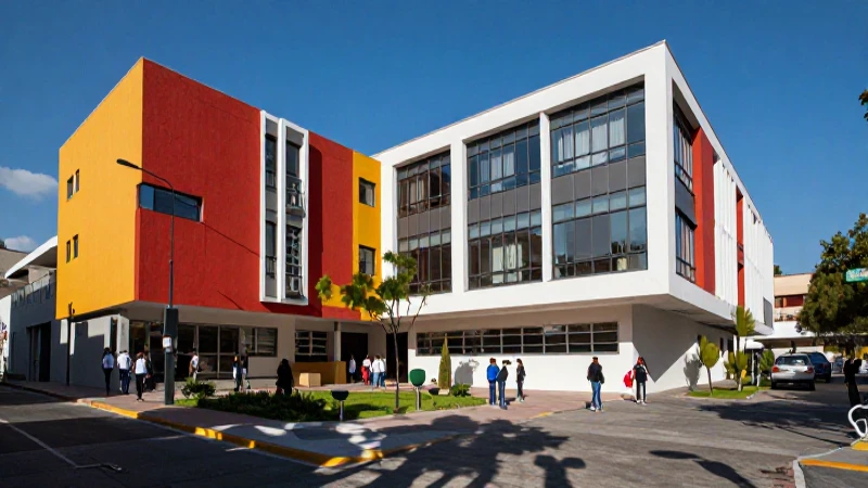 Campus moderno del Colegio Frida Kahlo