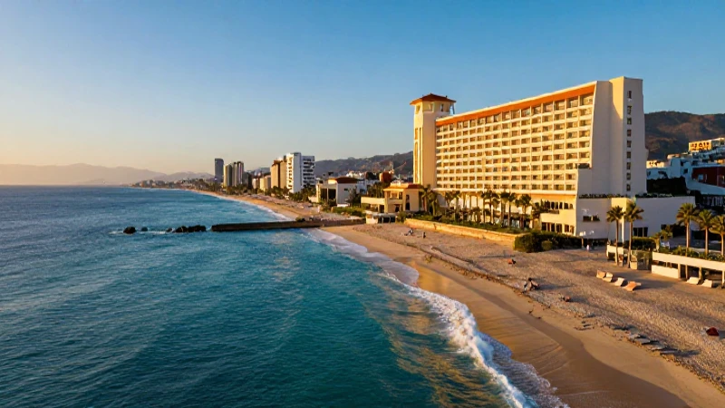 Costa de Acapulco impresionante al atardecer