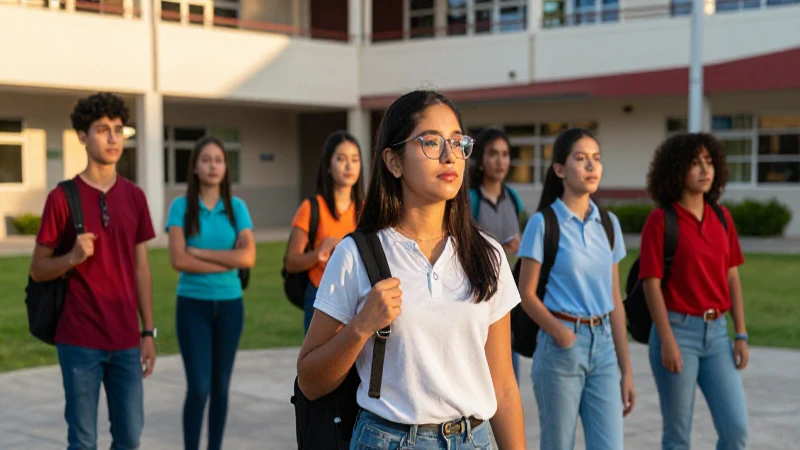 Cuál es la dirección de la Secundaria José María Morelos y Pavón 51 Estudiantes mexicanos motivados en campus moderno