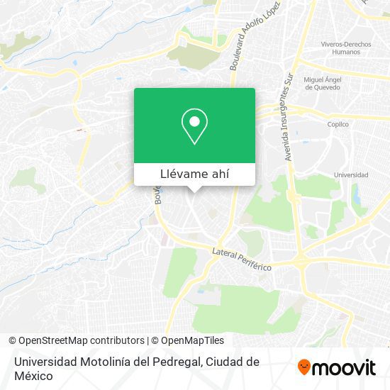 Cuál es la ubicación del centro universitario Motolinia 1 ubicacion exacta del centro universitario motolinia y como llegar