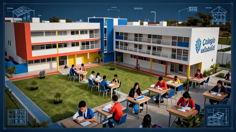 Infraestructura y servicios del Colegio Valladolid en Xalapa