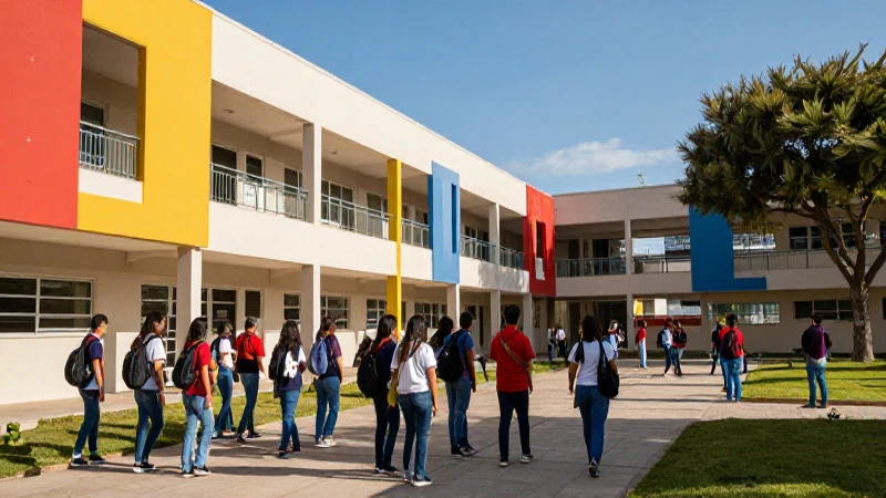 Descripción visual de la Preparatoria Benito Juárez