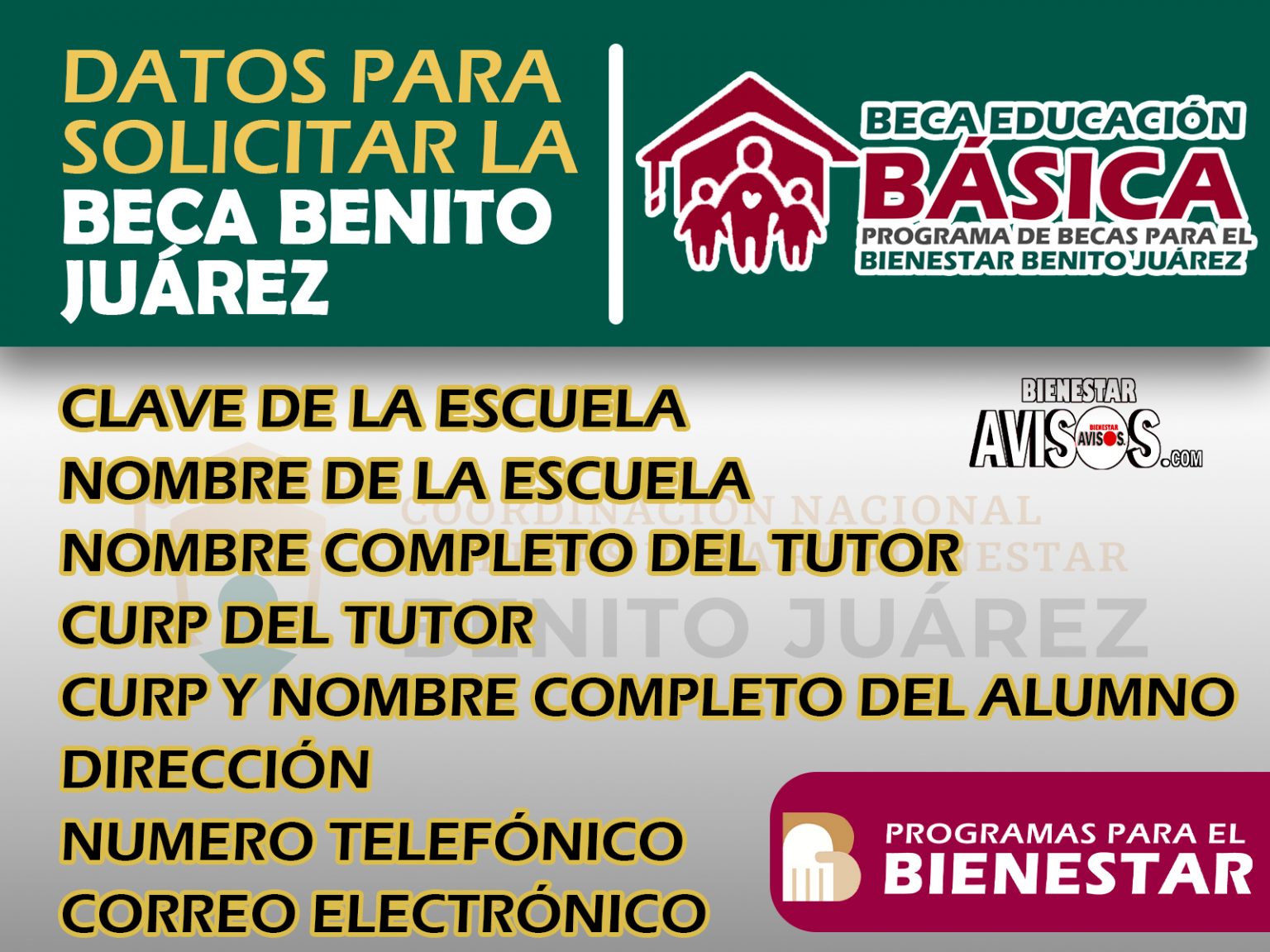 ultimos dias para solicitar la beca benito juarez registrate ahora
