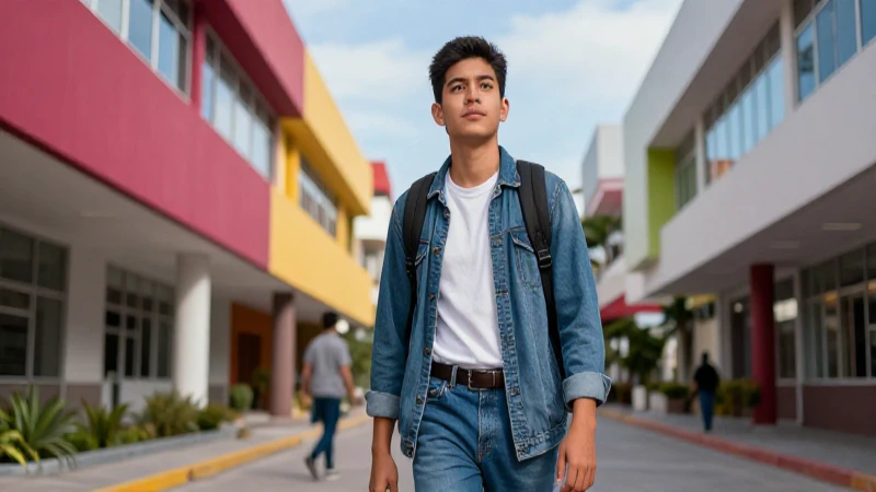 Estudiante mexicano con futuro brillante