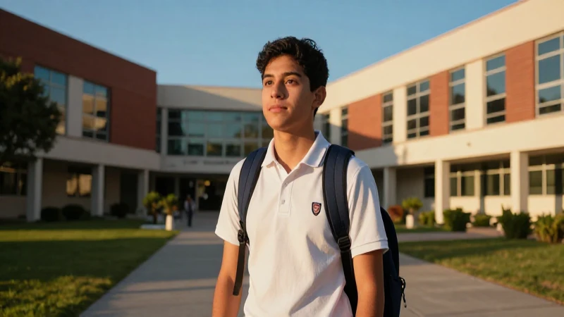 Estudiante mexicano universitario exitoso y decidido