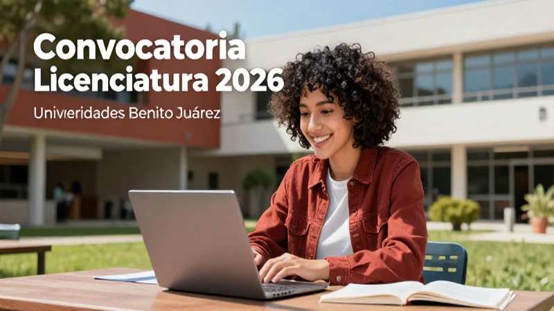 UBJ ofrece áreas de estudio para 2026