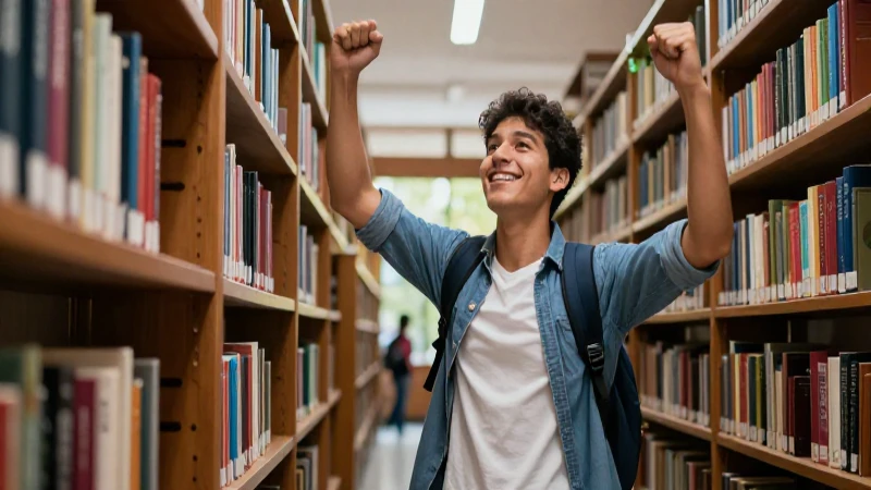 Joven mexicano triunfa en biblioteca moderna