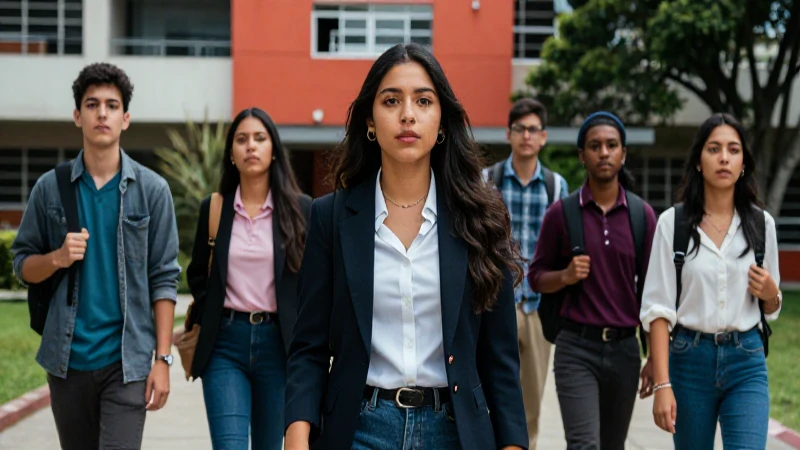 Estudiantes mexicanos ambiciosos buscan oportunidades
