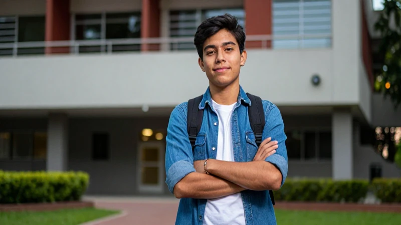 Estudiante mexicano triunfa en la universidad moderna