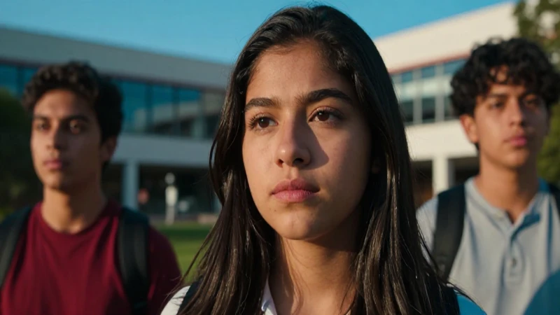 Retrato dramático de estudiante mexicano moderno