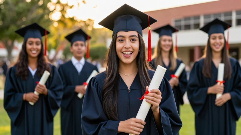 Estudiante mexicano celebra su éxito académico