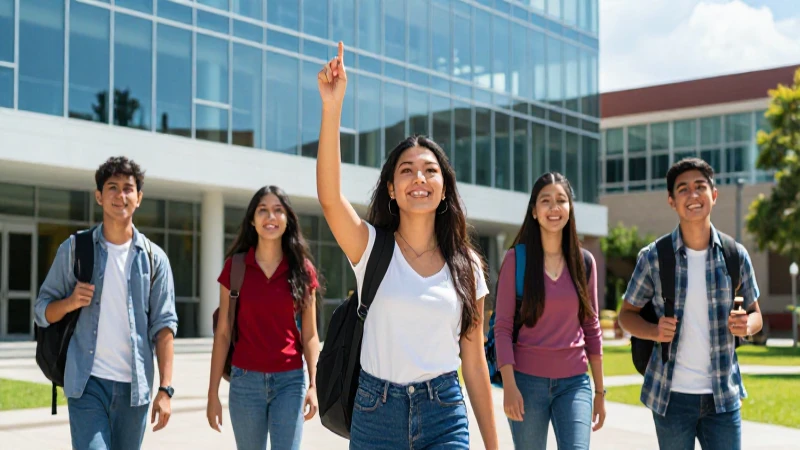 Estudiantes mexicanos triunfan en campus moderno