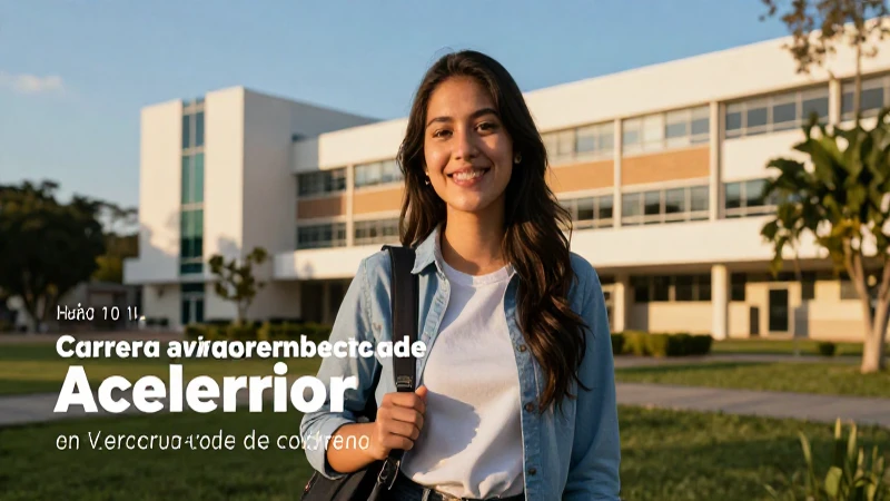 Vida universitaria exitosa en Veracruz