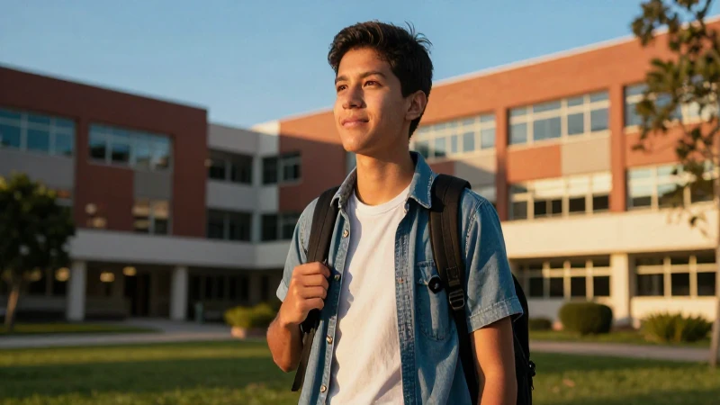 Estudiante mexicano logra su éxito académico