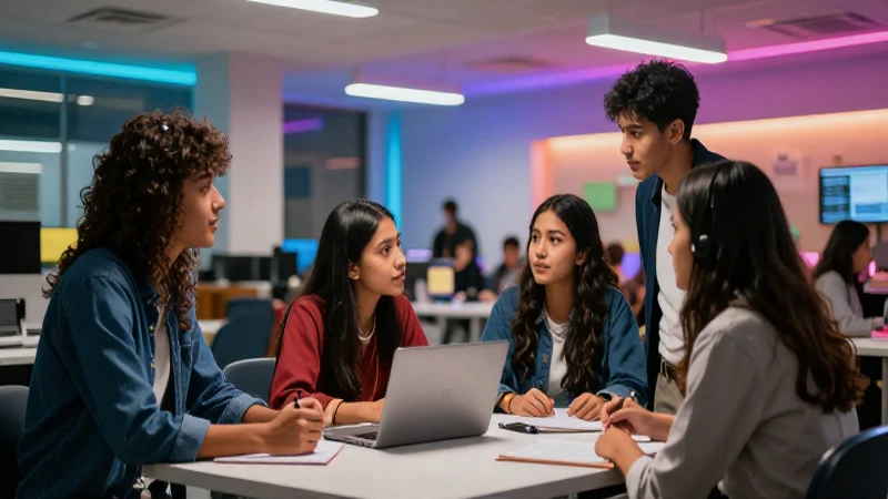 Estudiantes mexicanos innovan en campus moderno